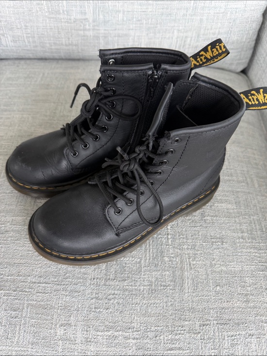 Dr. Martens Other - Dr. Martens Black Boots Girls Size 1